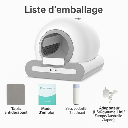 Litière auto-nettoyante